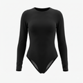 Bare Scoop Bodysuit - Long Sleeve