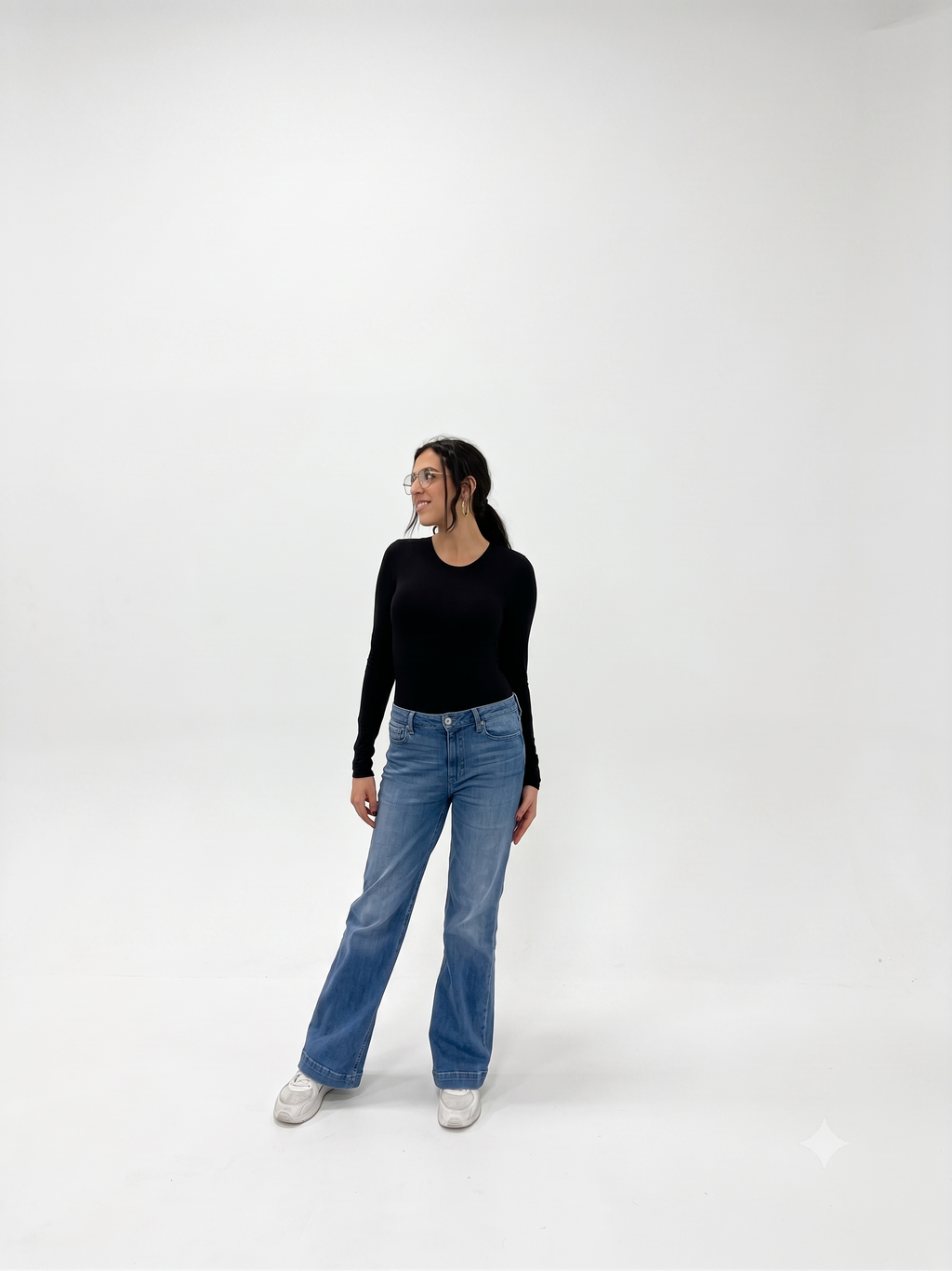 Bare Scoop Bodysuit - Long Sleeve