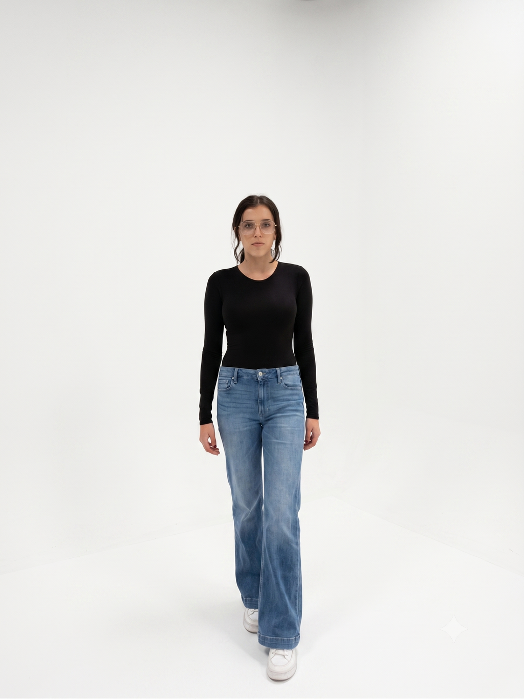 Bare Scoop Bodysuit - Long Sleeve